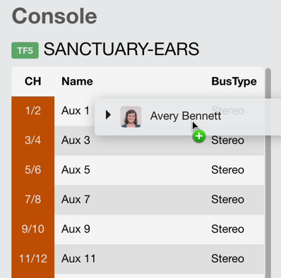 3. Add the Person to the Mixer