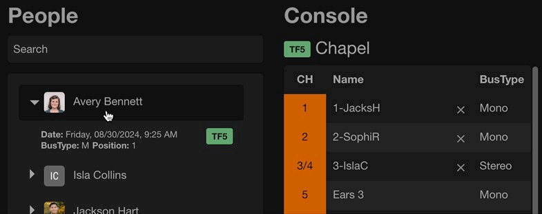 Drag and Drop Interface
